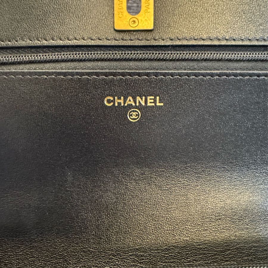 CHANEL 24C WOC 鏈帶皮夾-6