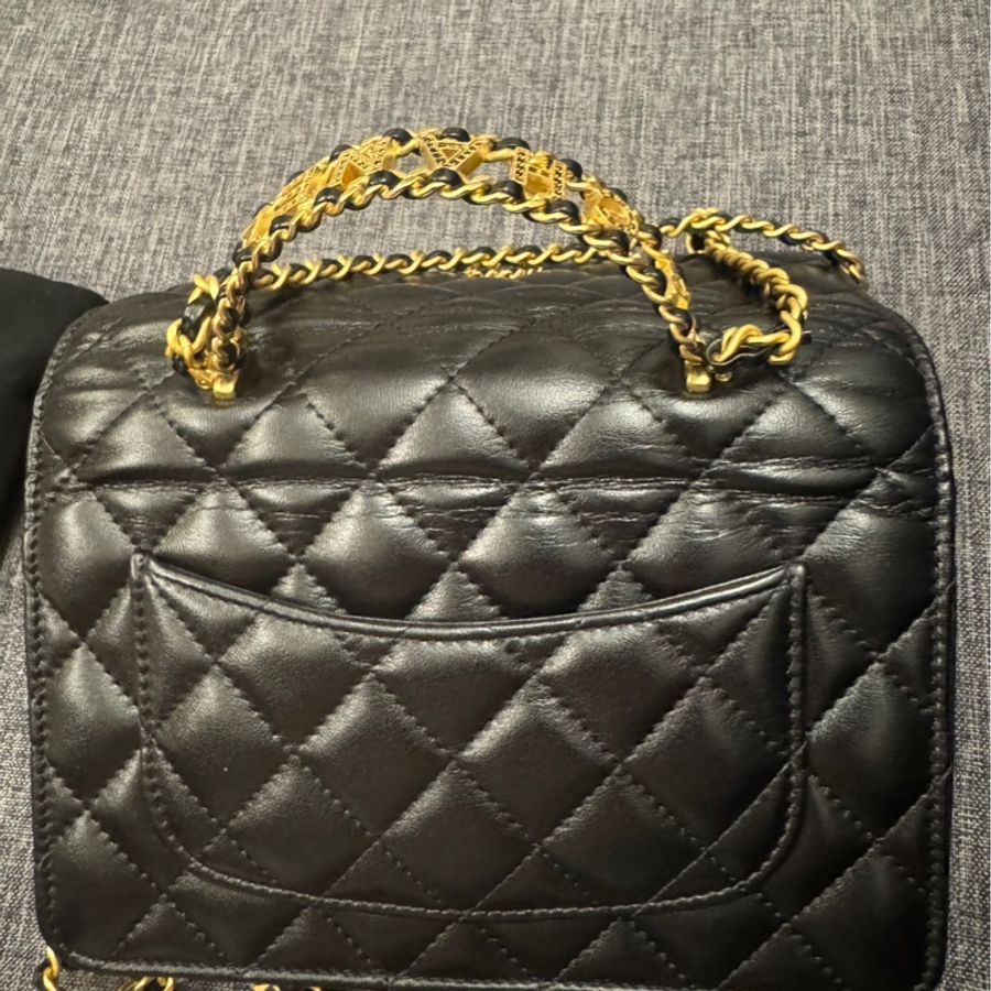 CHANEL 24C WOC 鏈帶皮夾-19