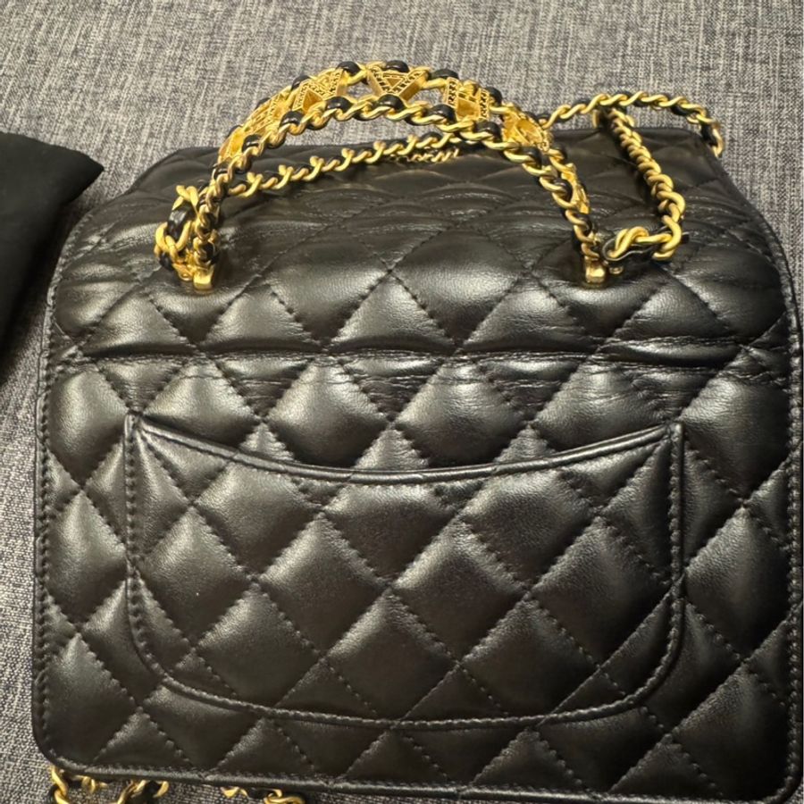 CHANEL 24C WOC 鏈帶皮夾-20