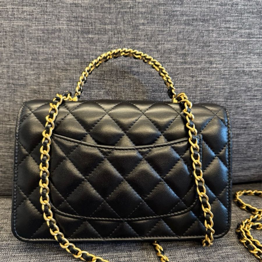 CHANEL 24C WOC 鏈帶皮夾-21