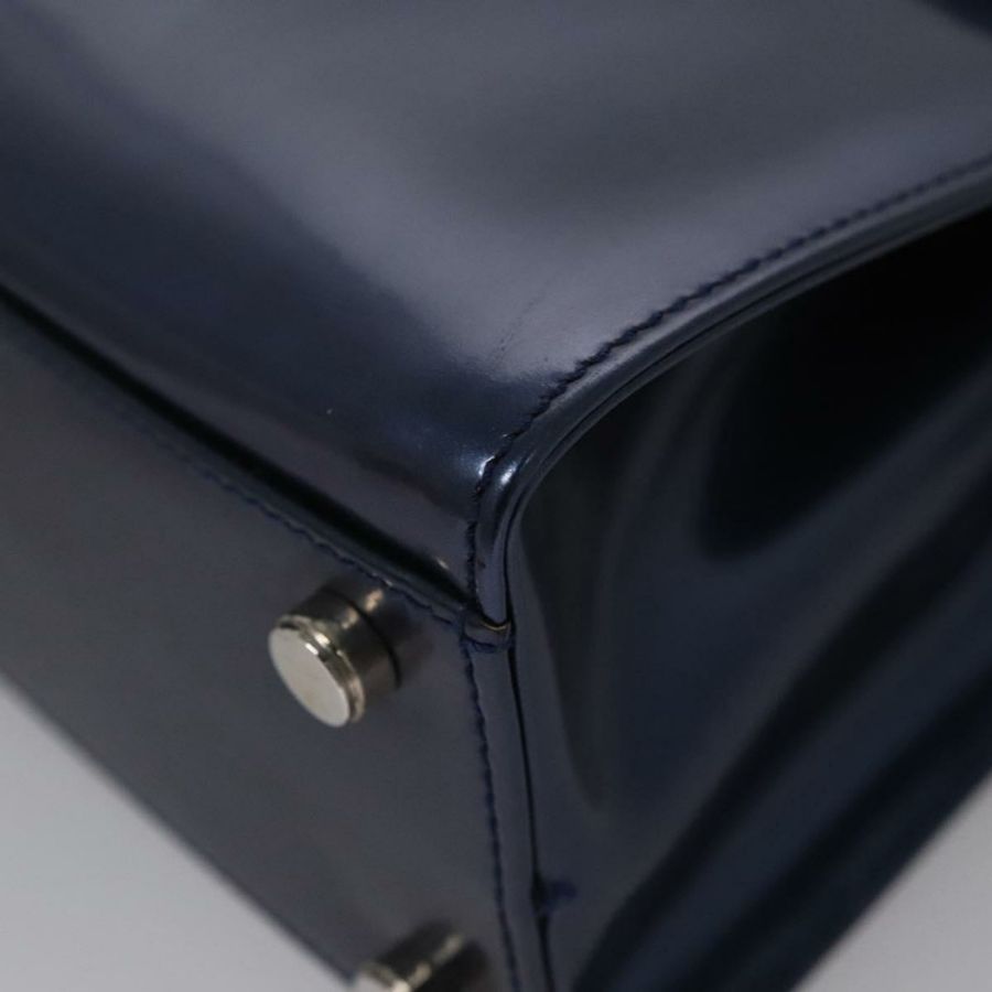 【日本直送】Salvatore Ferragamo 琺瑯雙肩手提包 藍色 正品 BD197-15