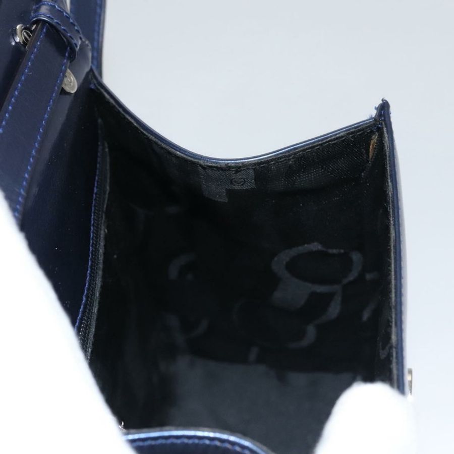 【日本直送】Salvatore Ferragamo 琺瑯雙肩手提包 藍色 正品 BD197-21