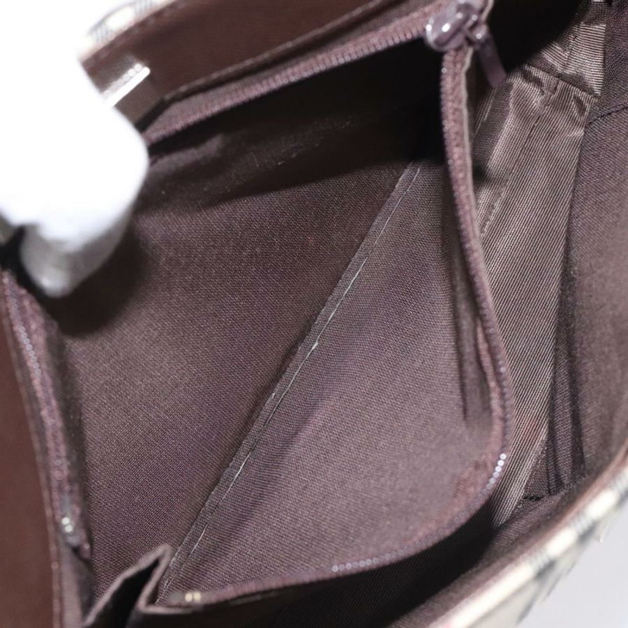 【日本直送】BURBERRY Nova 格紋帆布單肩包 米色 銀色 正品 BD069-20