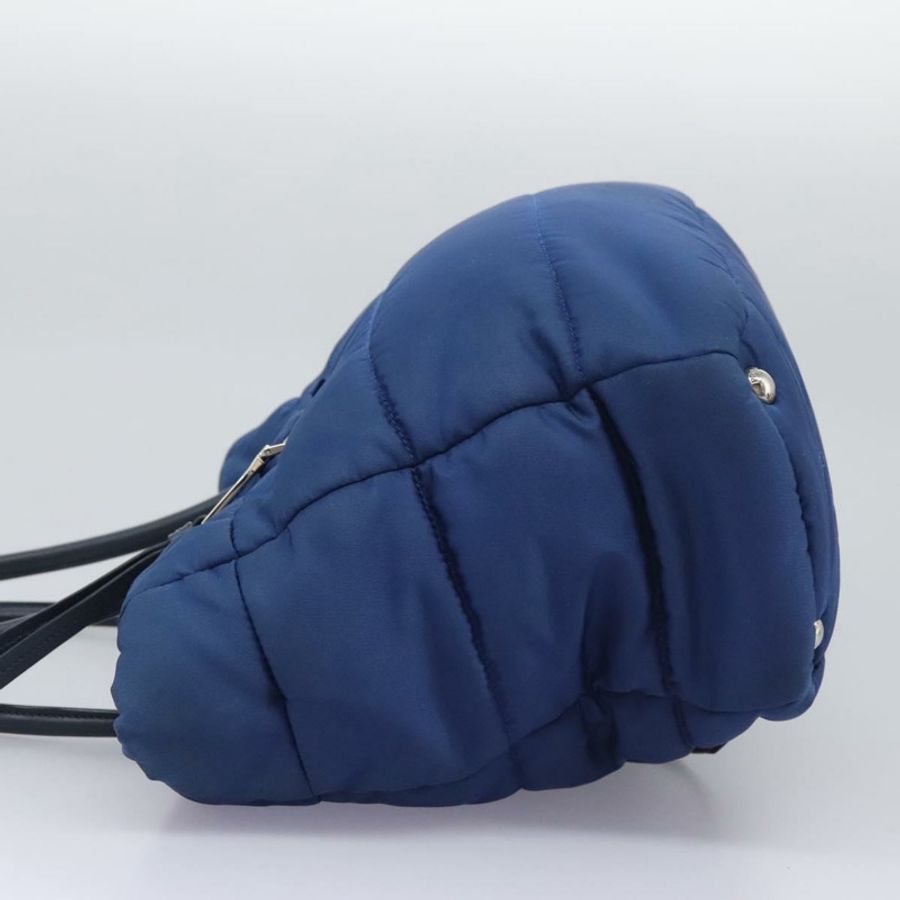 【日本直送】PRADA 尼龍手提包 2way 藍色銀色 正品 BD054-2