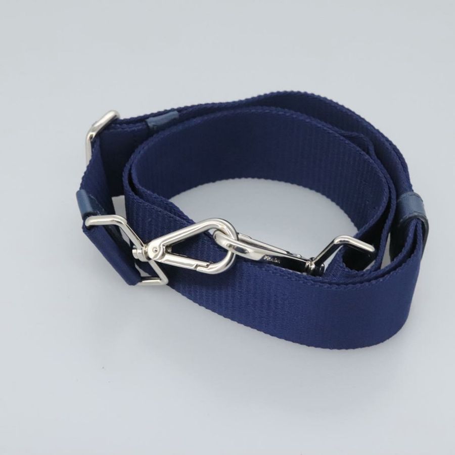 【日本直送】PRADA 尼龍手提包 2way 藍色銀色 正品 BD054-28