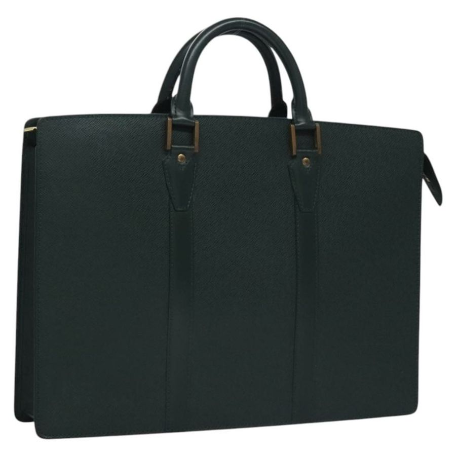 【日本直送】路易威登 Taiga Porte Documents Rozan 手提包 Epicea M30054 LV Auth BD388-0