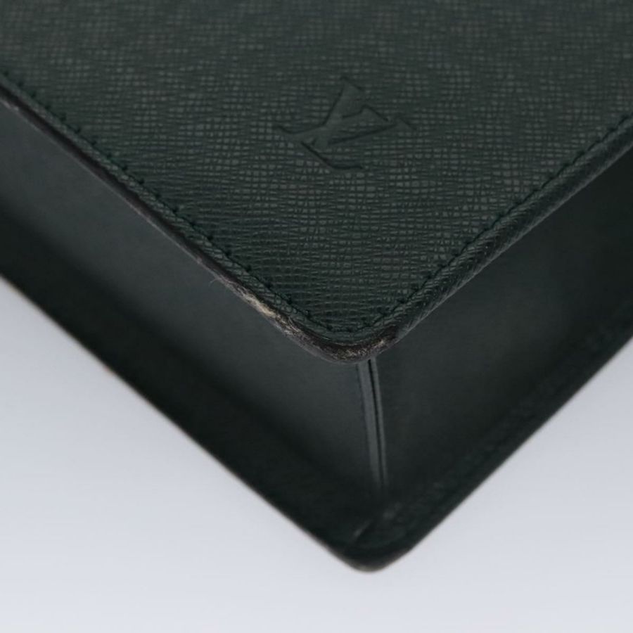 【日本直送】路易威登 Taiga Porte Documents Rozan 手提包 Epicea M30054 LV Auth BD388-14