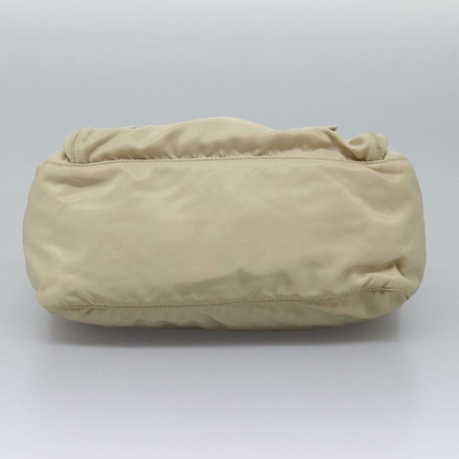【日本直送】PRADA 尼龍米色銀色單肩包 正品 ac3661-4
