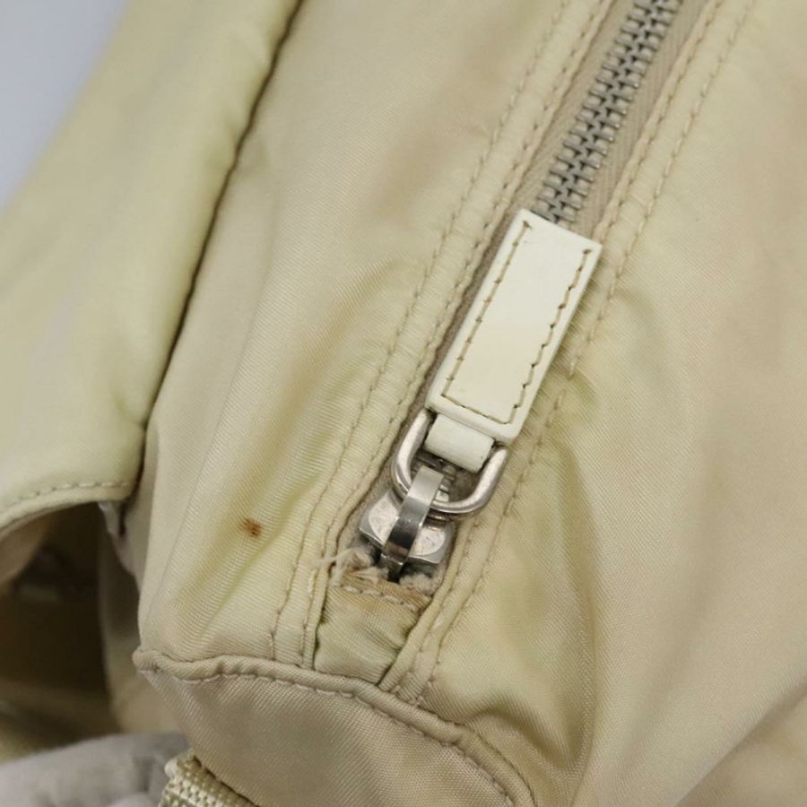 【日本直送】PRADA 尼龍米色銀色單肩包 正品 ac3661-8