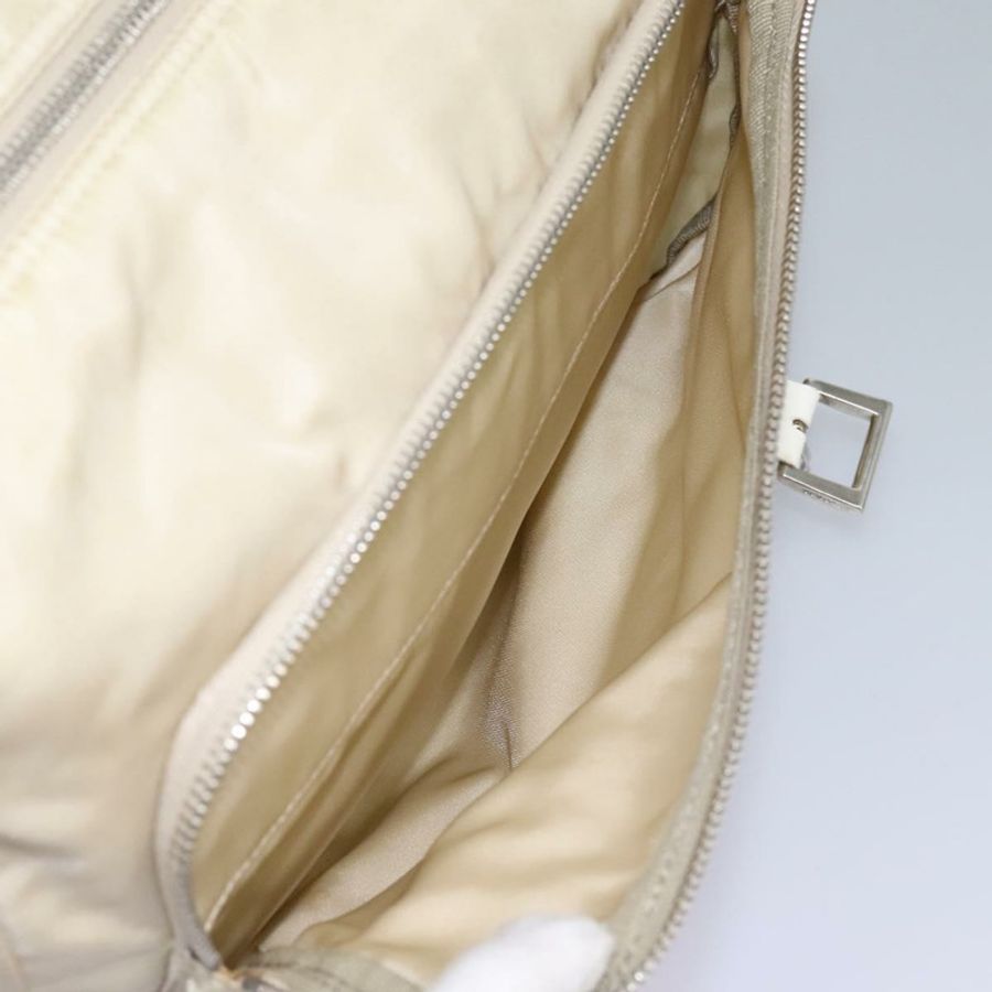 【日本直送】PRADA 尼龍米色銀色單肩包 正品 ac3661-26
