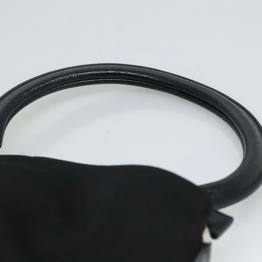 【日本直送】Salvatore Ferragamo 手提包 帆布 黑色 正品 KD096-7