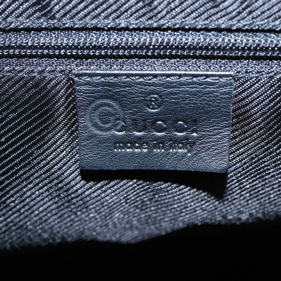 【日本直送】GUCCI GG帆布托特包 奧特萊斯 黑色金色 000 0855 00 2113 Auth am7878-17
