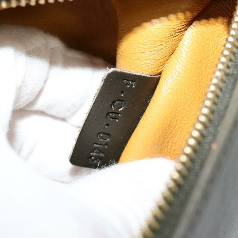 【日本直送】CELINE Trapeze 手提包 皮革 2way 海軍藍 金色 Auth BA400-11