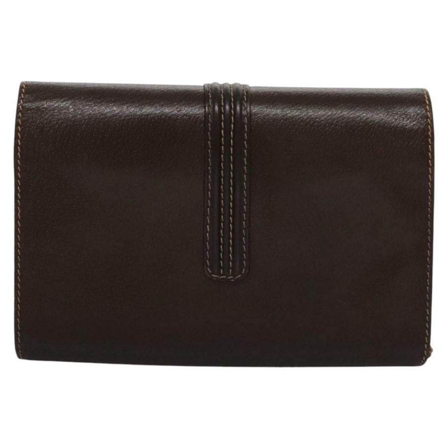 【日本直送】BALLY 鏈條單肩包 皮革 棕色 金色 正品 bs22953-1