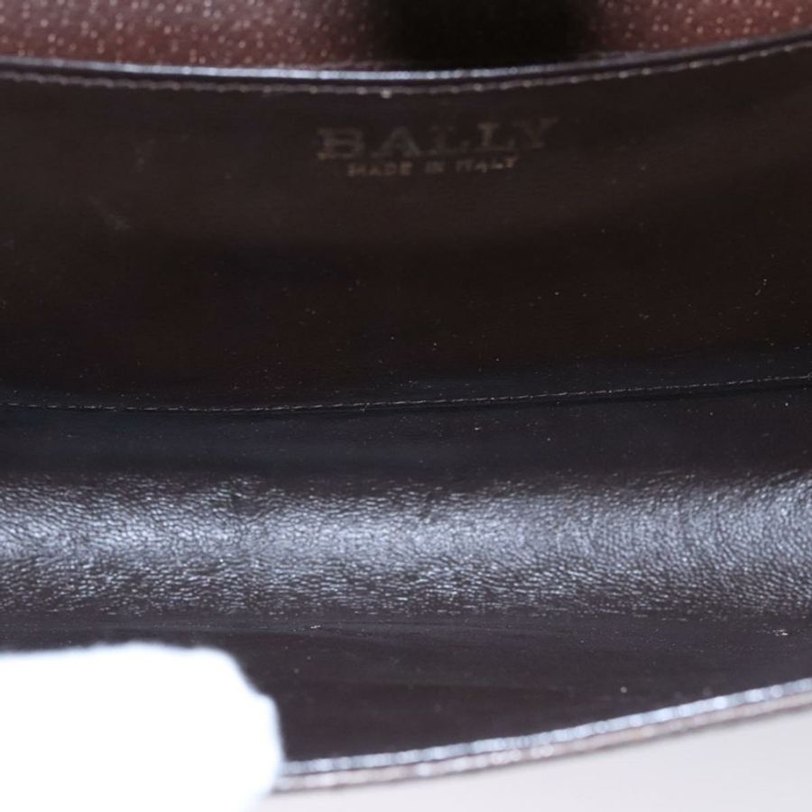 【日本直送】BALLY 鏈條單肩包 皮革 棕色 金色 正品 bs22953-11