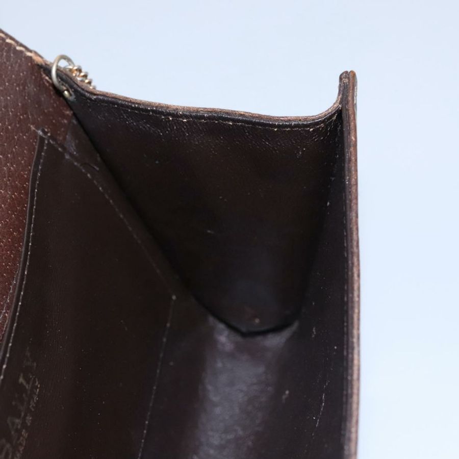 【日本直送】BALLY 鏈條單肩包 皮革 棕色 金色 正品 bs22953-19