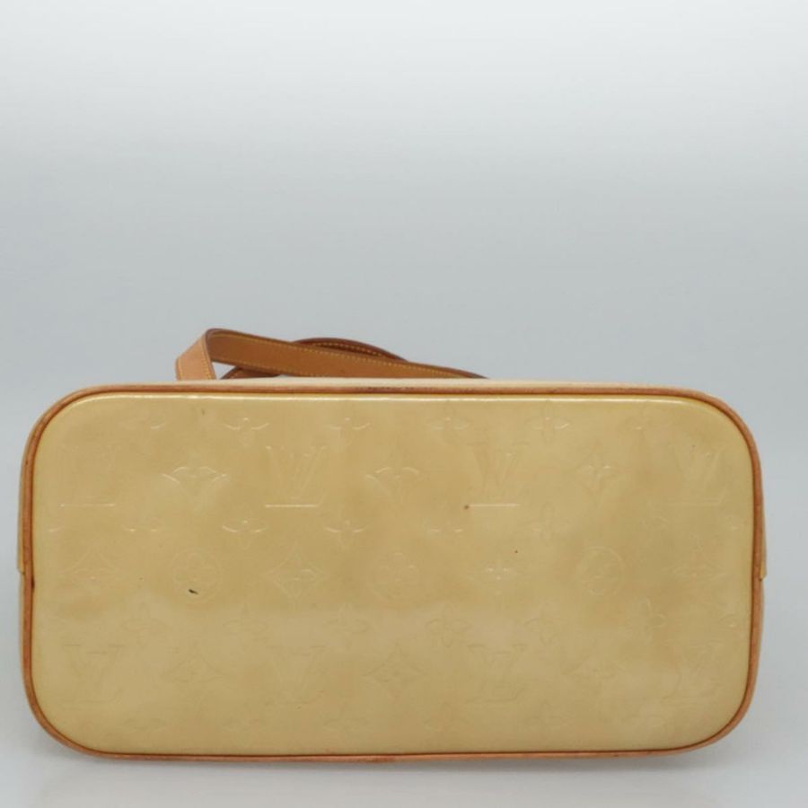 【日本直送】路易威登 Monogram Vernis Houston 手提包 米色 M91004 LV 正品 EC214-5