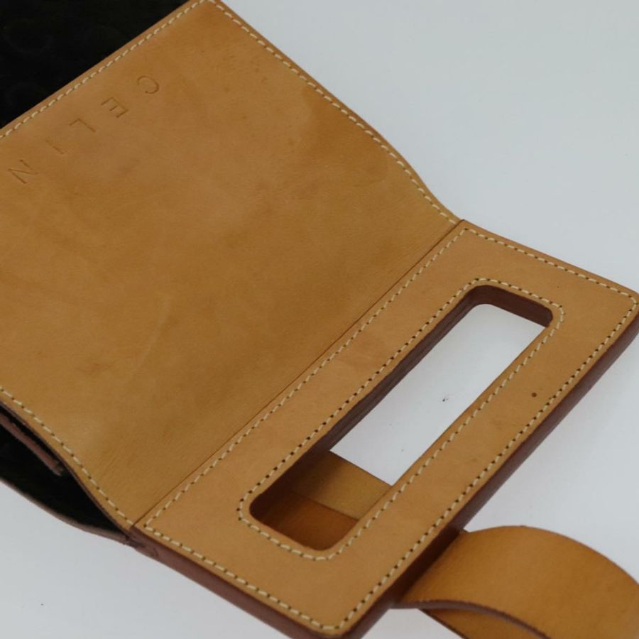 【日本直送】CELINE C Macadam帆布單肩包 麂皮 黑色 正品 EC226-5