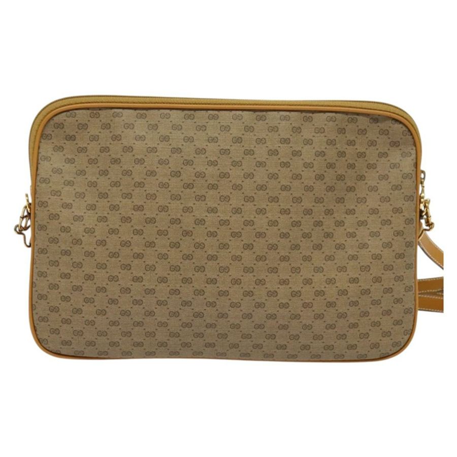 【日本直送】GUCCI Micro GG Supreme 單肩包 PVC 米色 金色 004 89 0262 正品 ep7836-1
