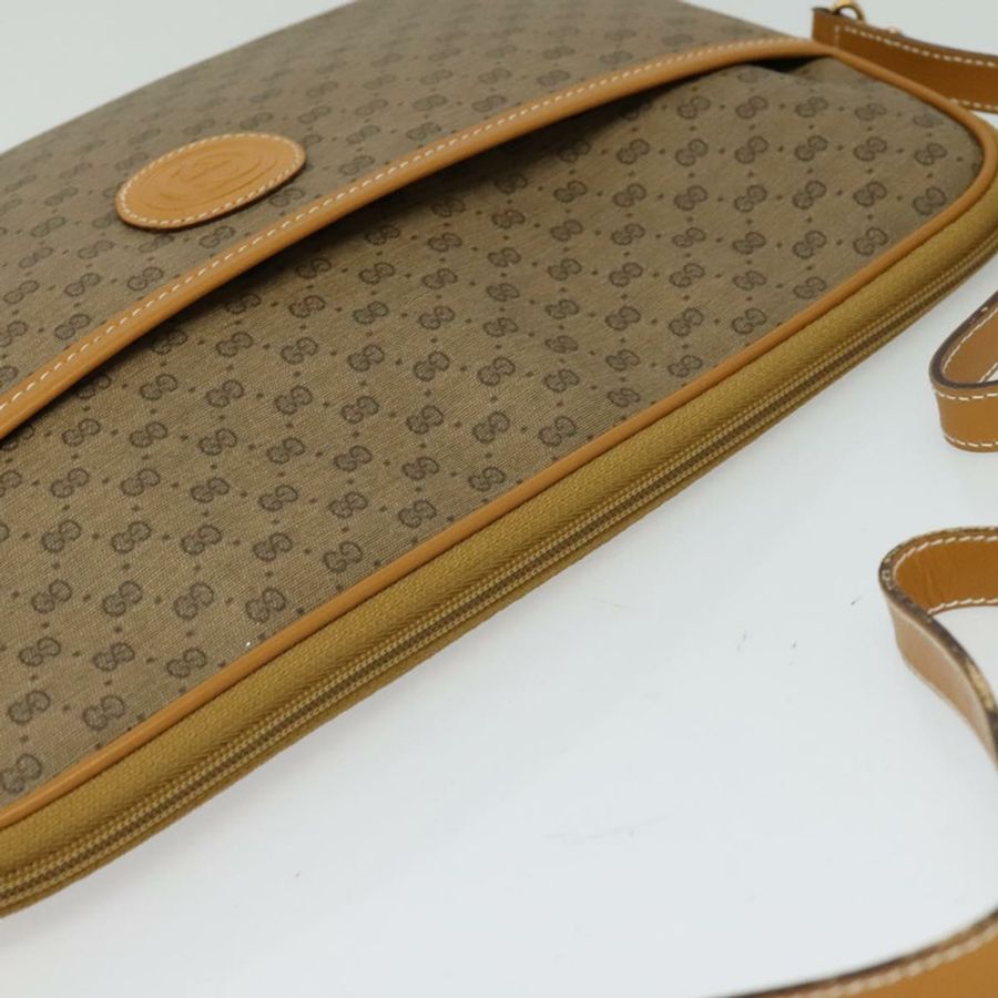 【日本直送】GUCCI Micro GG Supreme 單肩包 PVC 米色 金色 004 89 0262 正品 ep7836-5