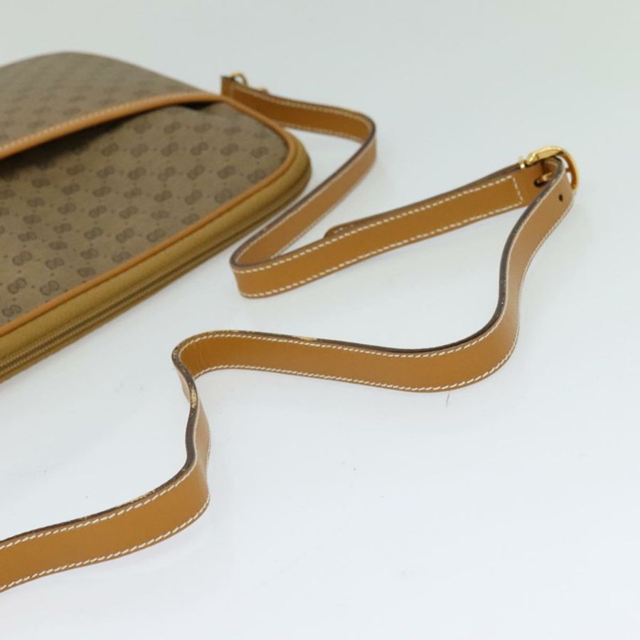 【日本直送】GUCCI Micro GG Supreme 單肩包 PVC 米色 金色 004 89 0262 正品 ep7836-6