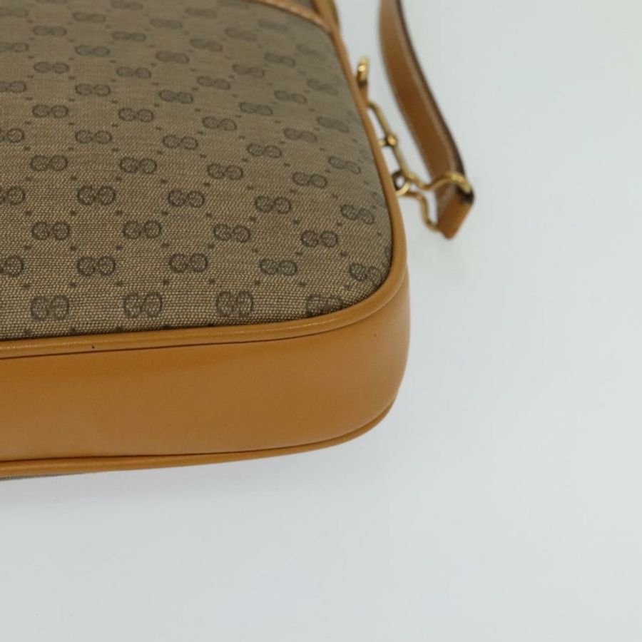 【日本直送】GUCCI Micro GG Supreme 單肩包 PVC 米色 金色 004 89 0262 正品 ep7836-13