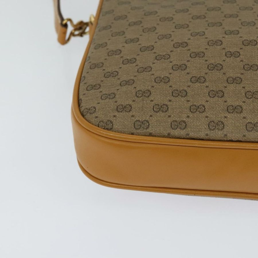 【日本直送】GUCCI Micro GG Supreme 單肩包 PVC 米色 金色 004 89 0262 正品 ep7836-14