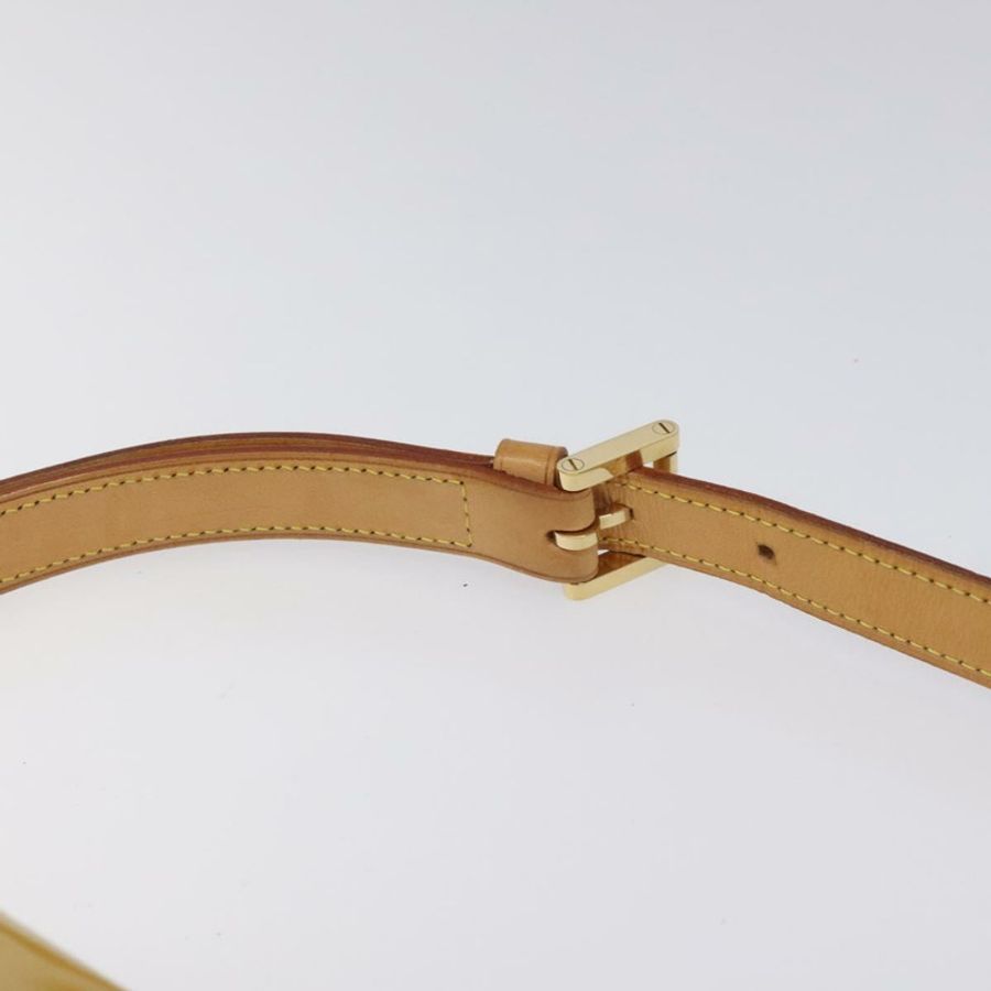 【日本直送】路易威登 Monogram Vernis Thompson Street Bag 米色 M91301 LV Auth ep7815-7