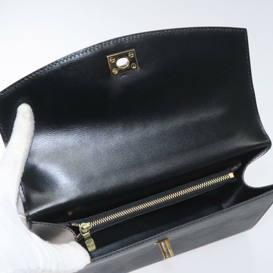 【日本直送】路易威登 Epi Malesherbes 手提包 黑色 M52372 LV 正品 IN021-8
