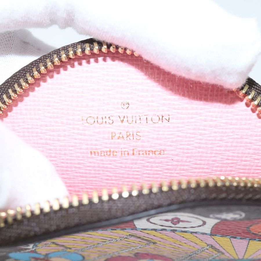 【日本直送】路易威登 Monogram Vivienne Porte Monnaie 圓形皮夾 M69757 LV 正品 MY089A-8