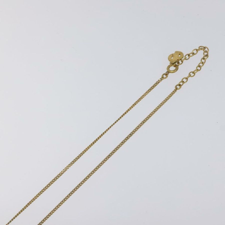 【日本直送】Christian Dior 項鍊 金屬金 Auth IN016-4