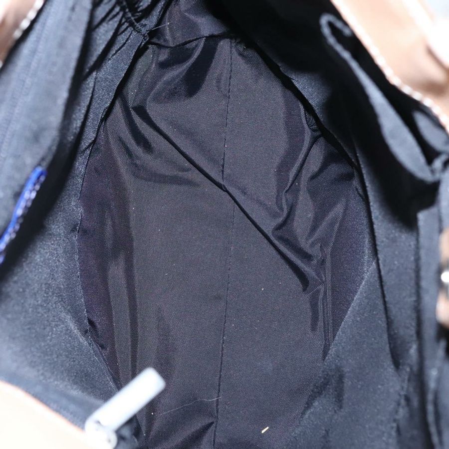 【日本直送】BURBERRY Nova Check Blue Label 手提包 帆布 藍色 正品 EC489-10