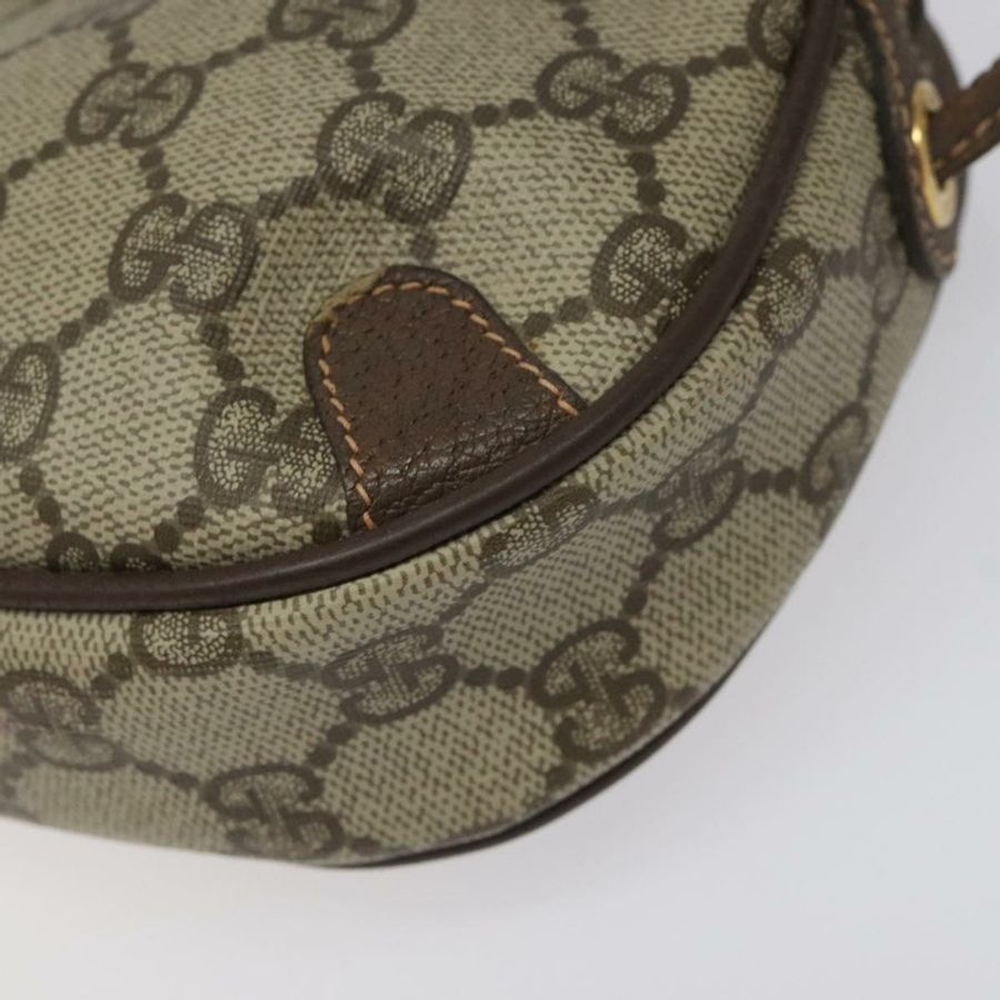 【日本直送】GUCCI GG Supreme Web Sherry Line 單肩包 PVC 米色 156 02 066 正品 BD958-8