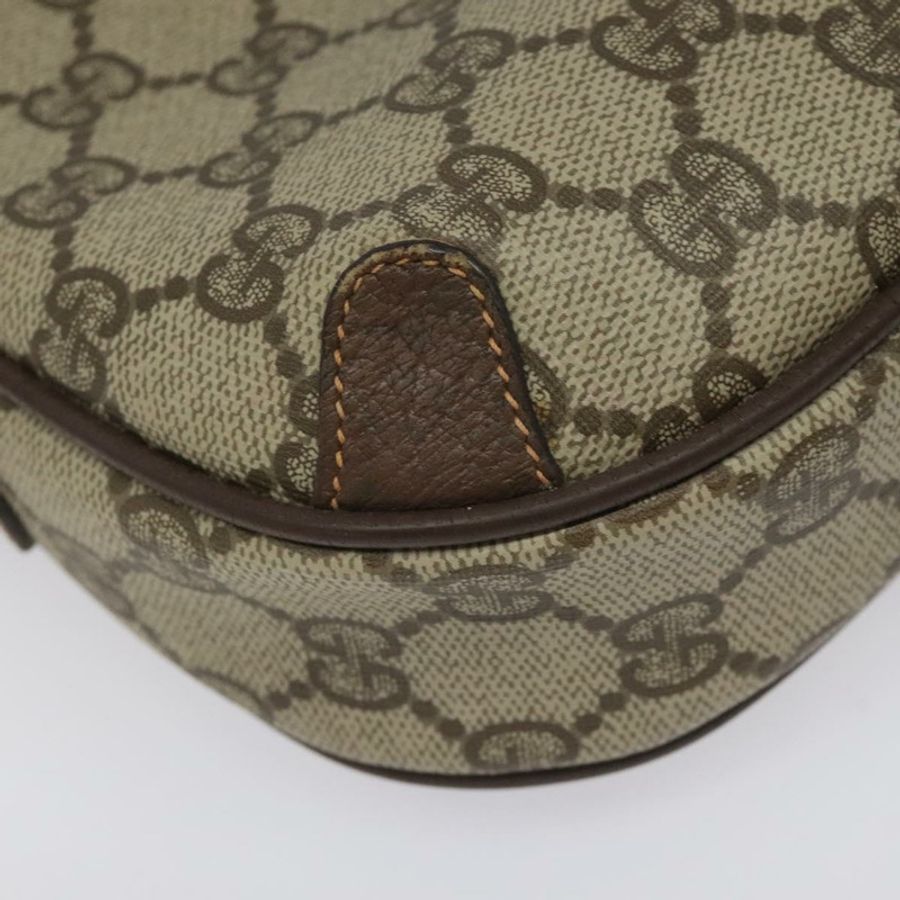 【日本直送】GUCCI GG Supreme Web Sherry Line 單肩包 PVC 米色 156 02 066 正品 BD958-13