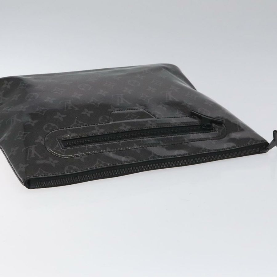 【日本直送】路易威登 Eclipse Glaze Pochette Cosmos 手拿包 M63373 LV Auth EC777-4