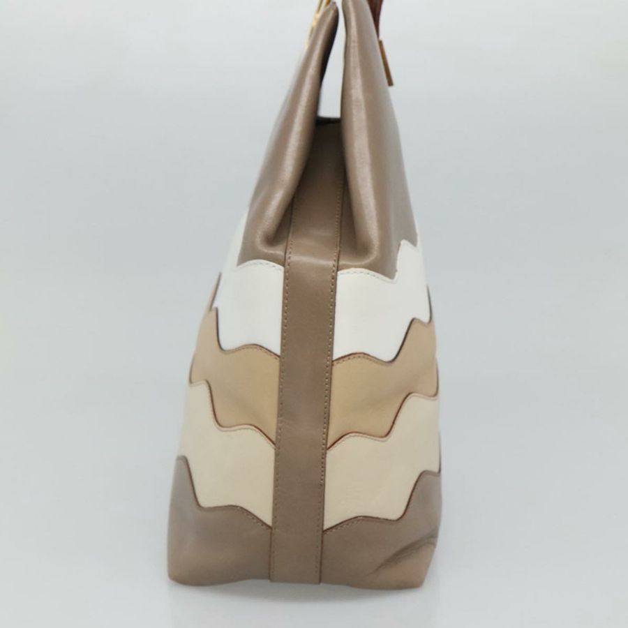 【日本直送】CELINE 棕色金色皮革肩背包,正品 EC529-2