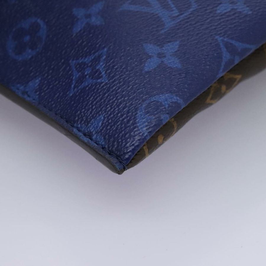 【日本直送】路易威登 Monogram Pacific Split Sacoche 肩背包 藍色 M43854 正品 KD201-7