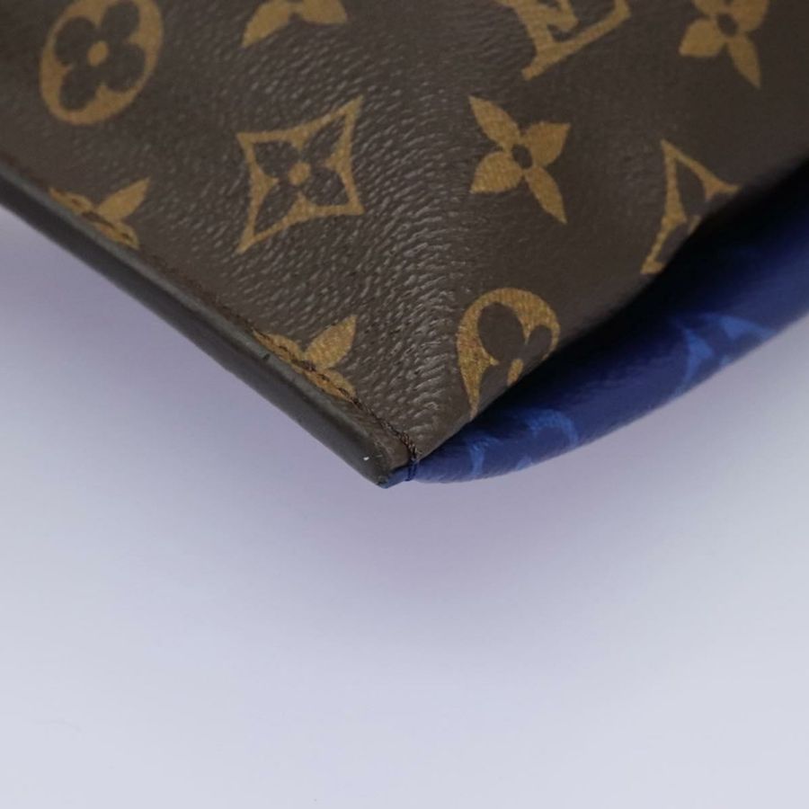 【日本直送】路易威登 Monogram Pacific Split Sacoche 肩背包 藍色 M43854 正品 KD201-15