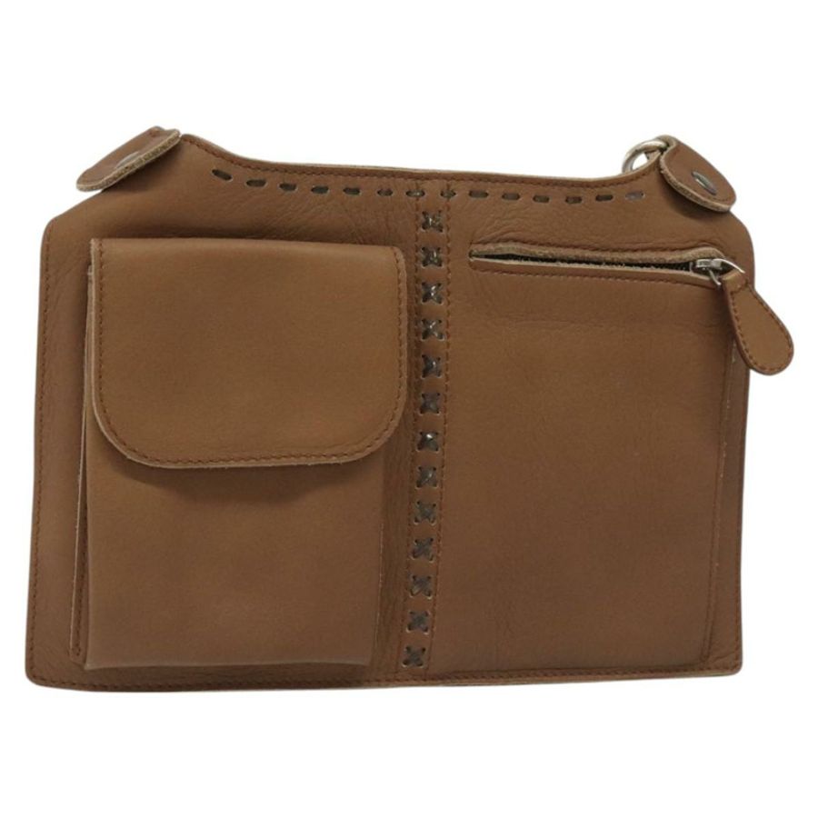 【日本直送】BOTTEGA VENETA 腰包 皮革 棕色 正品 hk2178-0