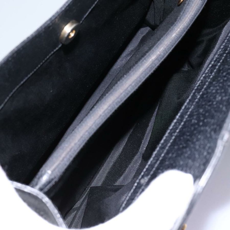 【日本直送】GUCCI 竹節手提包 皮革 黑色 金色 002 1095 0260 正品 ep7975-9
