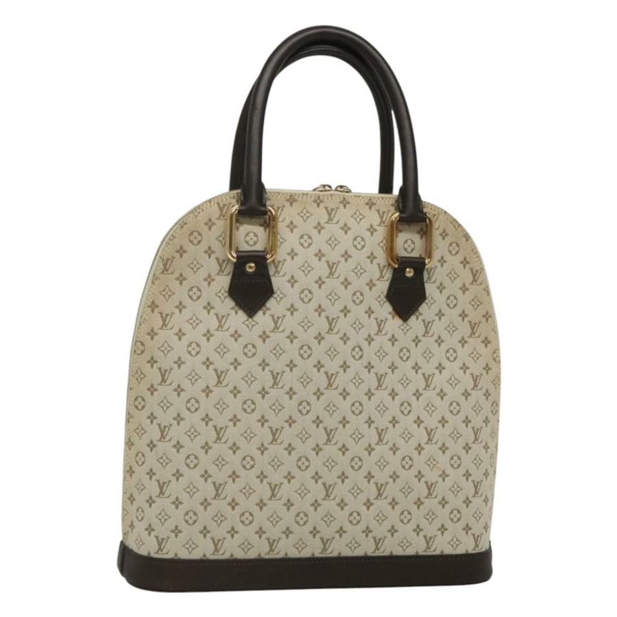 【日本直送】路易威登 Monogram Mini Alma Haut 手提包 卡其色 M92203 LV 正品 ep8029-0