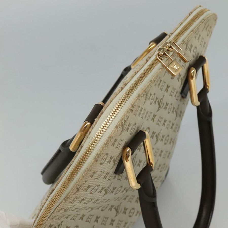 【日本直送】路易威登 Monogram Mini Alma Haut 手提包 卡其色 M92203 LV 正品 ep8029-5