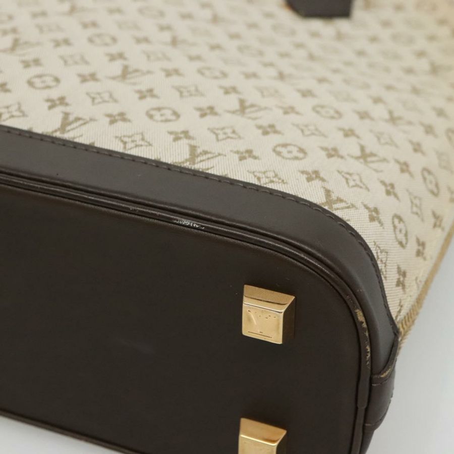 【日本直送】路易威登 Monogram Mini Alma Haut 手提包 卡其色 M92203 LV 正品 ep8029-8