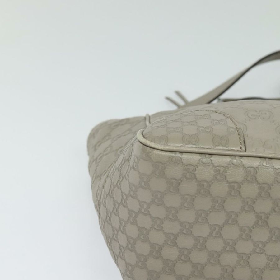 【日本直送】GUCCI GG帆布Guccissima手提包 皮革 灰色 金色 353121 正品 EC864-15