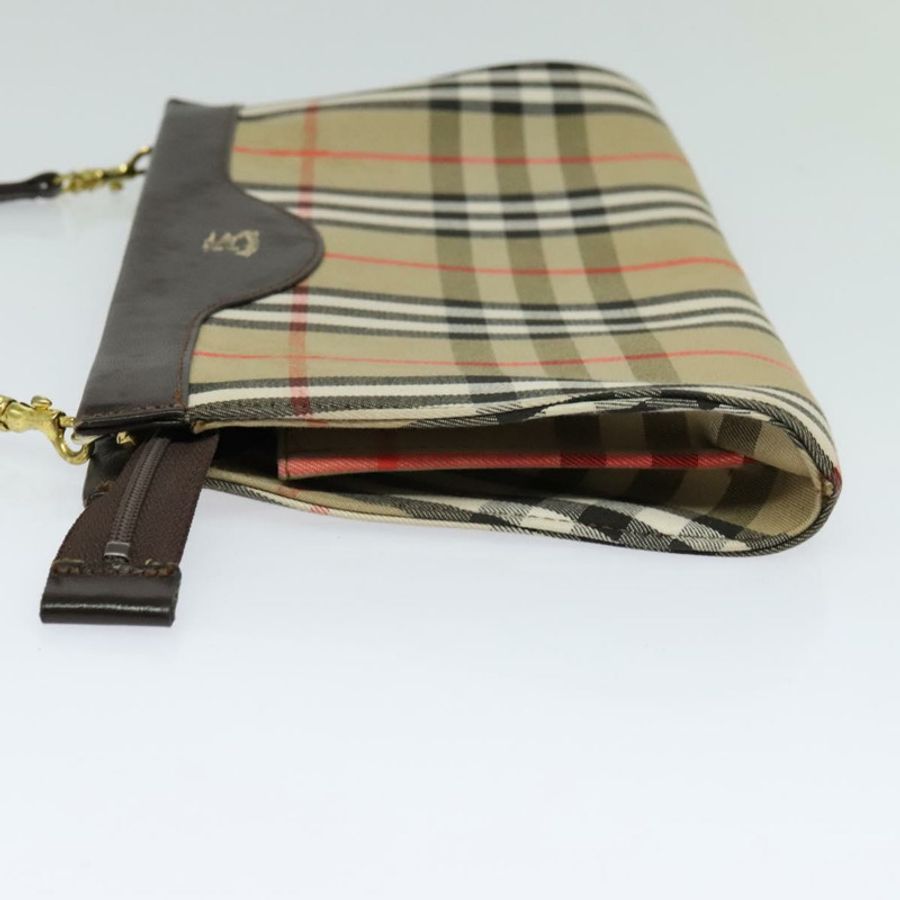 【日本直送】Burberrys Nova 格紋背包背包 米色 金色 正品 BA777-2