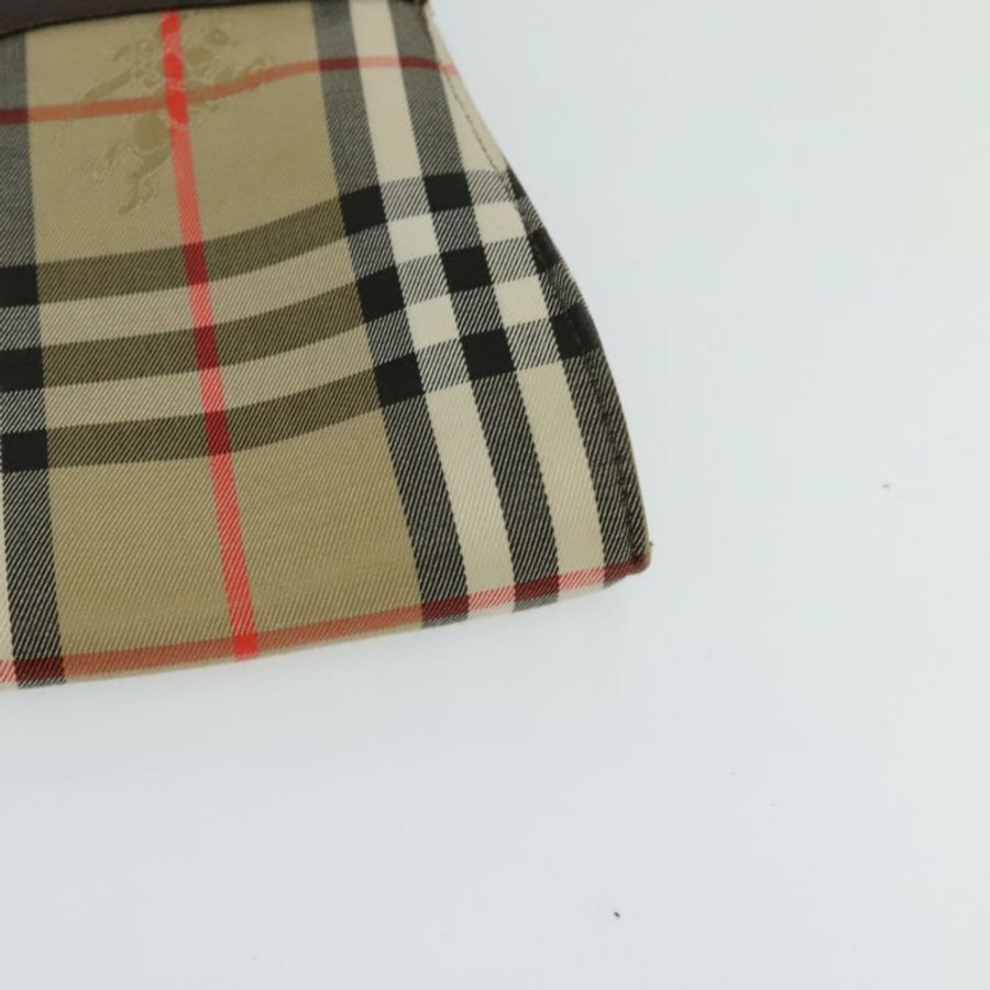 【日本直送】Burberrys Nova 格紋背包背包 米色 金色 正品 BA777-14