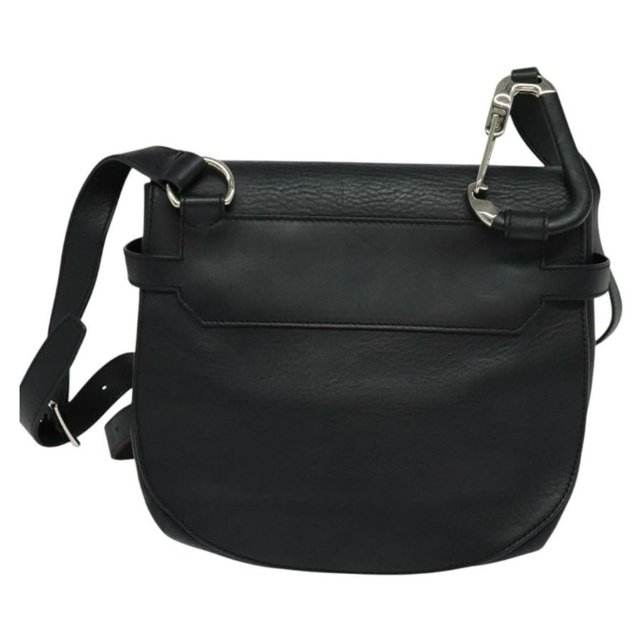 【日本直送】BALLY 黑色真皮單肩包 正品 sw183-1