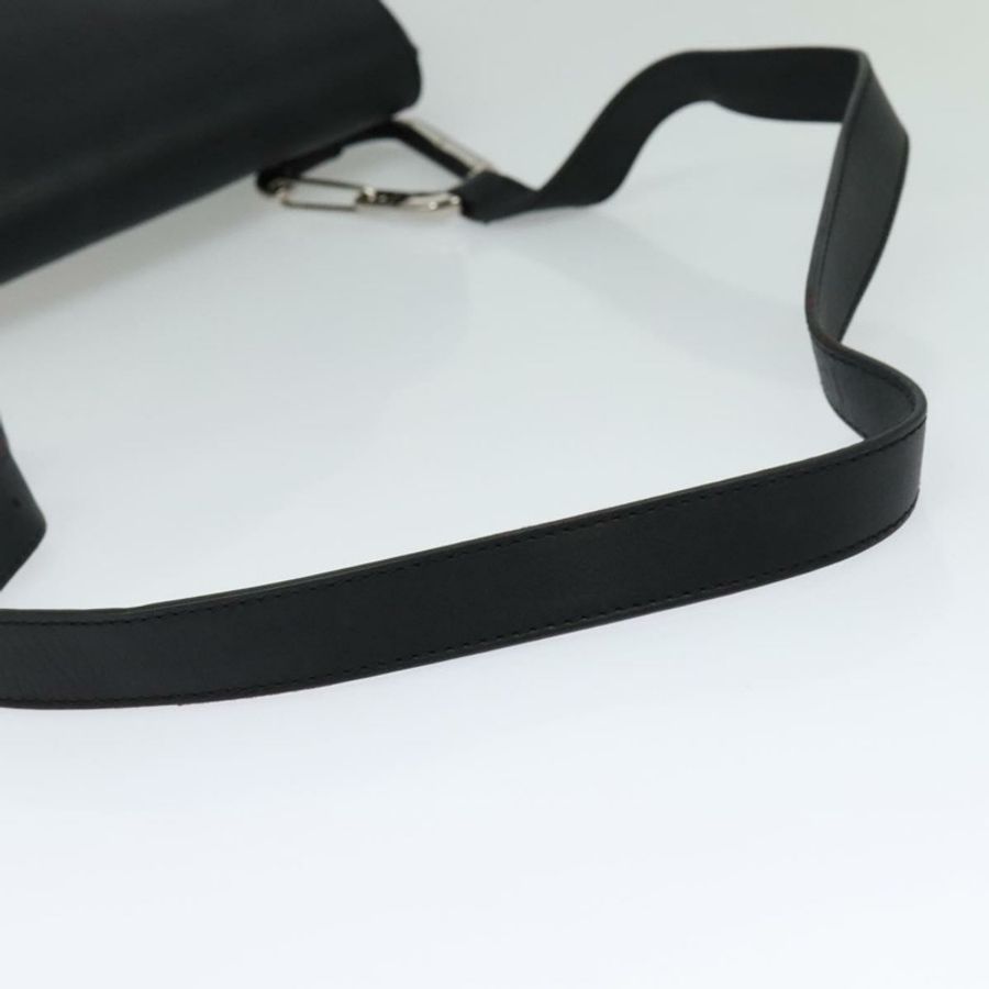 【日本直送】BALLY 黑色真皮單肩包 正品 sw183-6