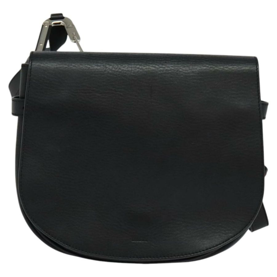 【日本直送】BALLY 黑色真皮單肩包 正品 sw183-12