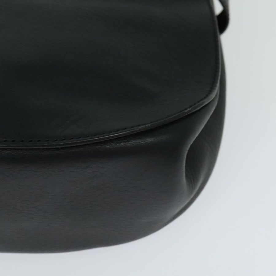 【日本直送】BALLY 黑色真皮單肩包 正品 sw183-16